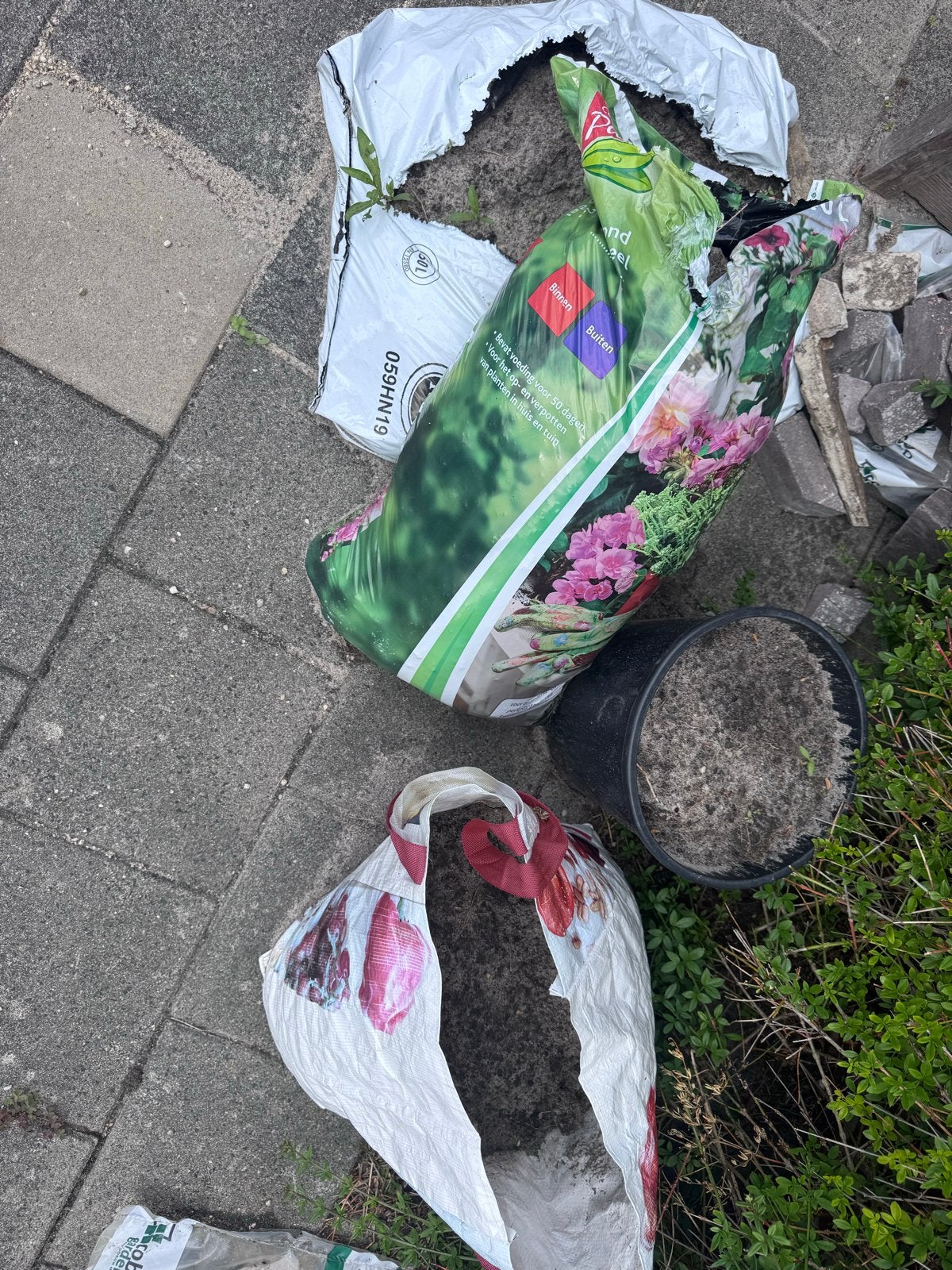 Gratis wit zand, Tuin en Terras, Zand, Ophalen, Gebruikt, Overige typen