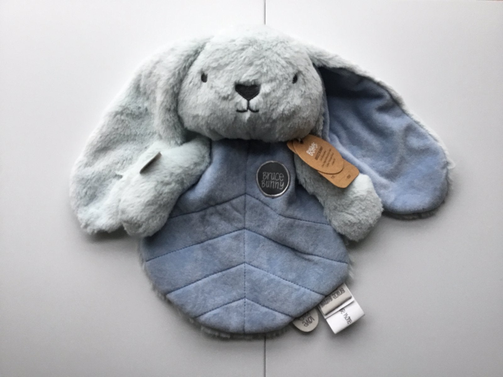 Knuffeldoek Konijn Bruce (nieuw)., Ophalen of Verzenden, Nieuw, Konijn