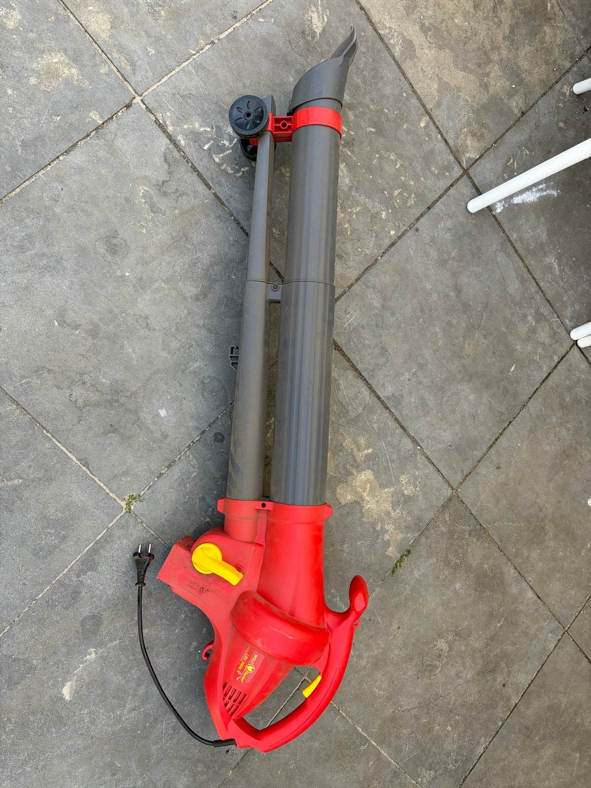 WOLF-Garten Bladblazer/Bladzuiger - Elektrisch, Gebruikt, Met zuigfunctie, Handgedragen, Ophalen of Verzenden