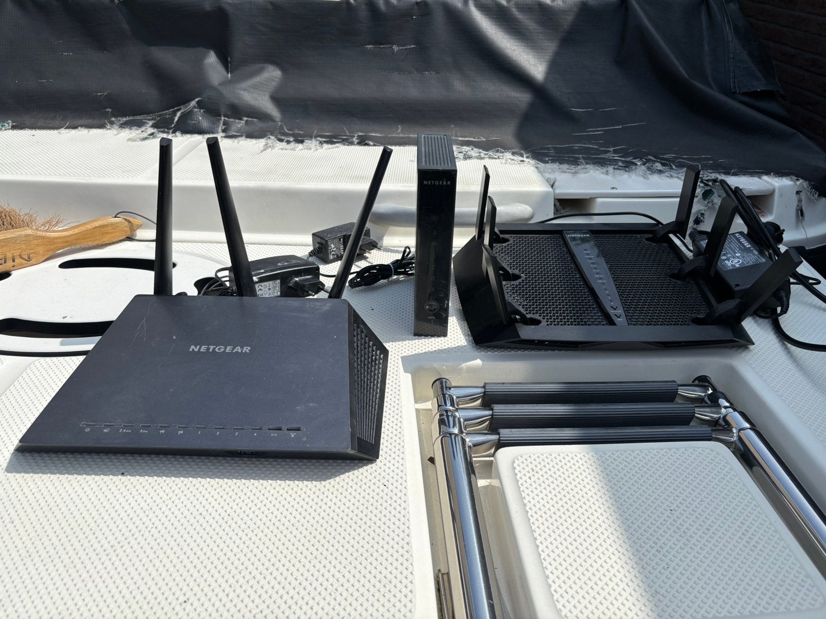 Netgear routers, Ophalen, Gebruikt
