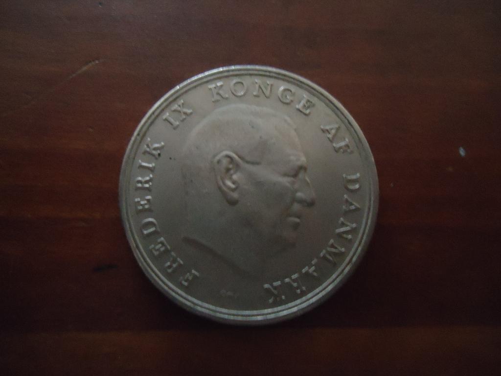 Munt Denemarken 5 kroon 1966, Ophalen of Verzenden, Overige landen, Losse munt