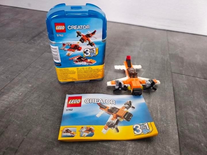 LEGO 5762 – Mini Vliegtuig (3-in-1), Compleet, Lego, Ophalen of Verzenden, Zo goed als nieuw