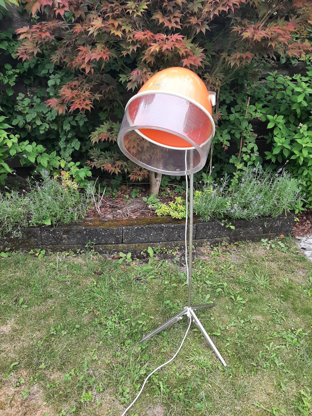 Toffe haardroger lamp Rowenta vintage, Ophalen, 100 tot 150 cm, Vintage, Kunststof