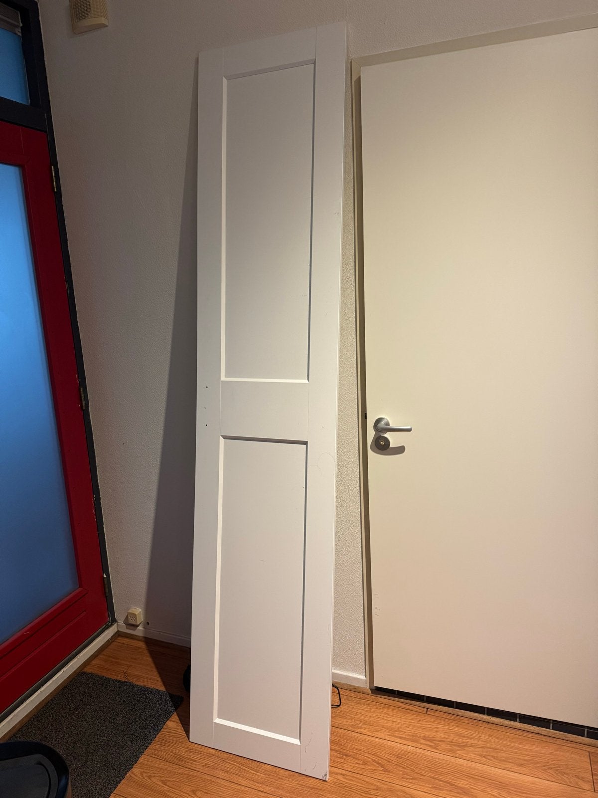 IKEA Grimo Binnendeur - Wit, Zo goed als nieuw, Doe-het-zelf en Verbouw, Deuren en Horren, Ophalen, 80 tot 100 cm, Binnendeur