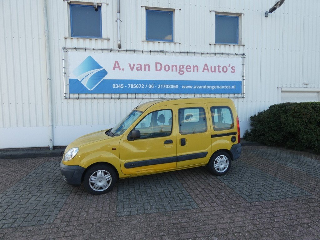 Renault KANGOO 1.6-16V EXPRESSION,Airco,Rolstoellift,Dubbel, Gebruikt, 49 €/maand, Kangoo, 1598 cc