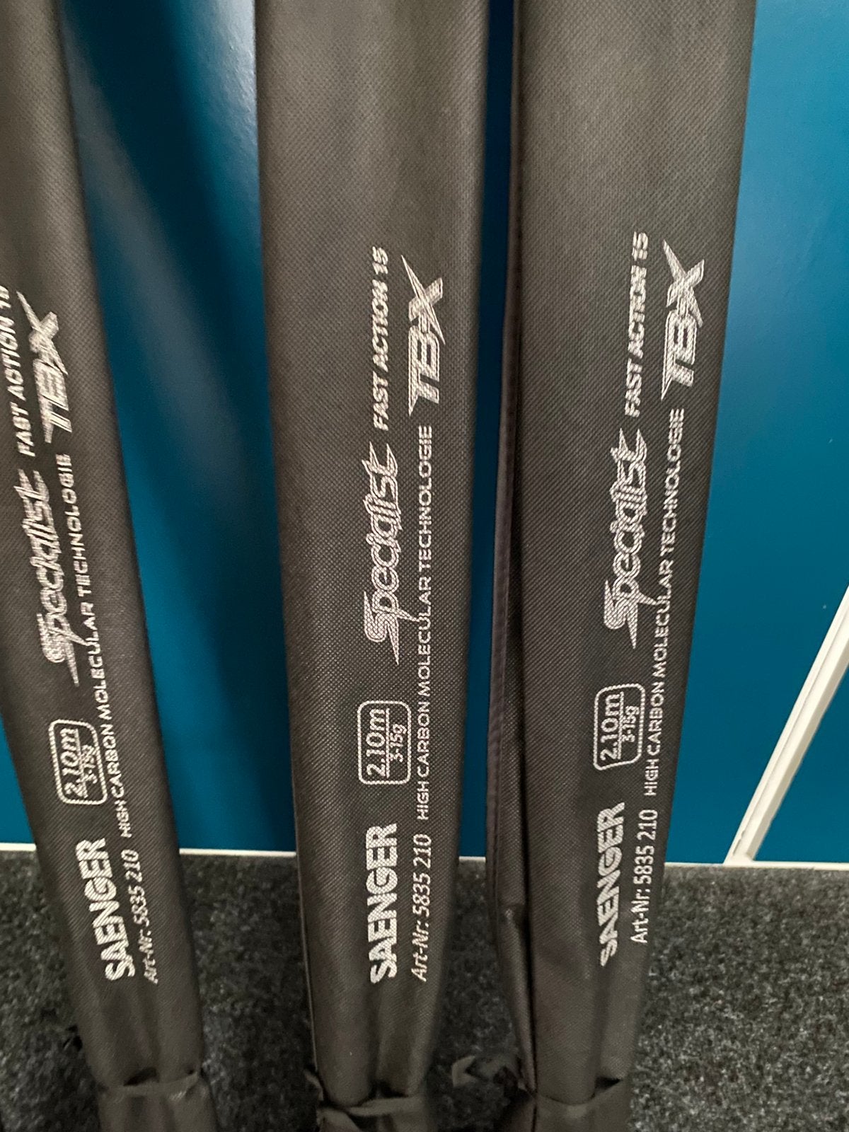 Saenger Specialist TB-X Fast action 2,10m 3-15gr, Werphengel, Nieuw, S, H