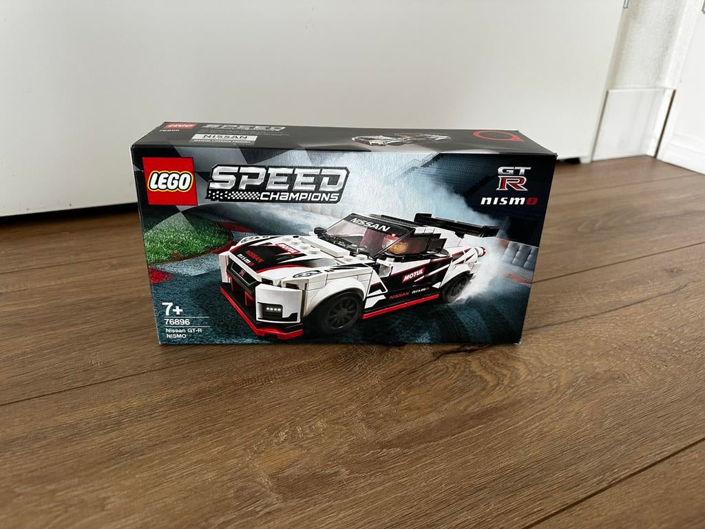 Lego 76896 Speed Champions Nissan GT-R NISMO, Lego, Zo goed als nieuw, Complete set, Speed Champions