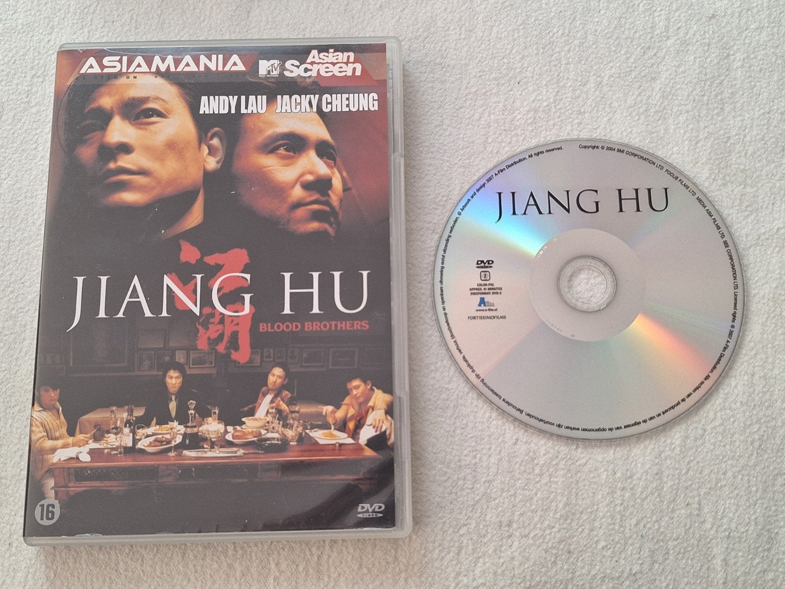 Blood Brothers / Gong Woo ( Wong Ching Po ) met Lau, Cheung, Cd's en Dvd's, Vanaf 16 jaar, Ophalen of Verzenden, Nederlands