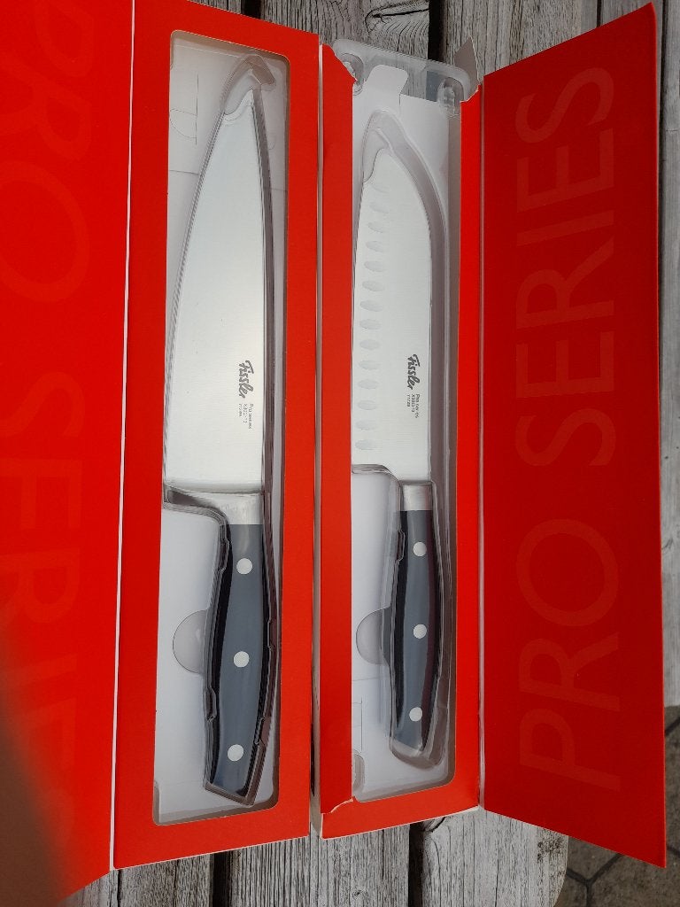 2 fissler pro series messen nieuw, Verzenden, Nieuw
