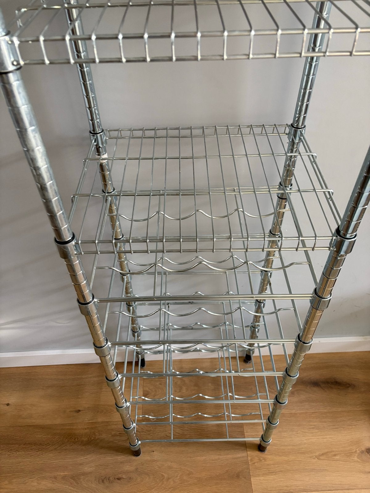 IKEA Omar Flessenrek en Opbergrek - 36x46 cm, Ophalen, Gebruikt, 15 tot 25 flessen, 75 – 100