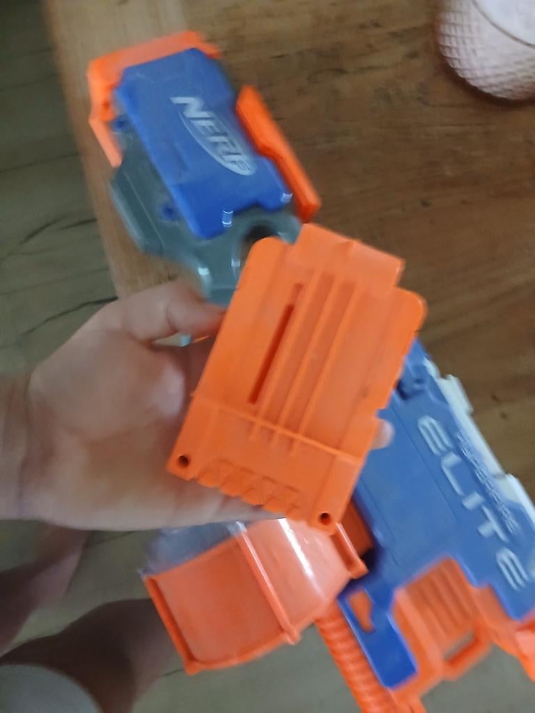 Nerf Elite HyperFire Blaster met magazijn, Ophalen of Verzenden, Gebruikt, Jongen of Meisje