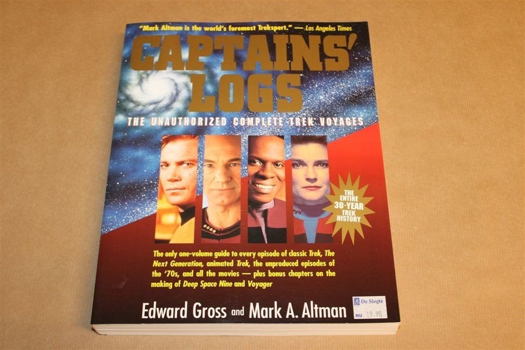 Captains Logs — Complete Star Trek Achter de Schermen, Ophalen of Verzenden, Zo goed als nieuw