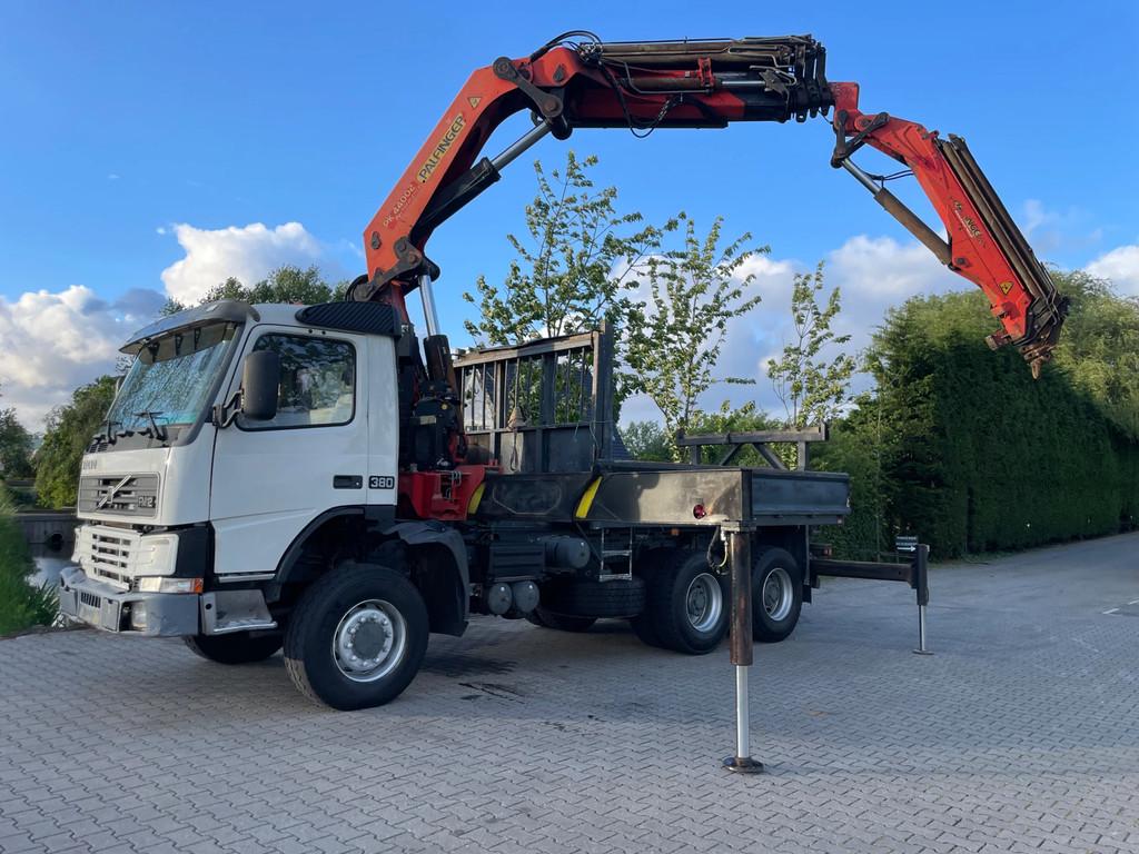 Volvo FM 12.380 6X6 WITH PALFINGER 44002 WITH JIB (bj 2002), Auto's, Bedrijf, Volvo, Te koop, 380 pk