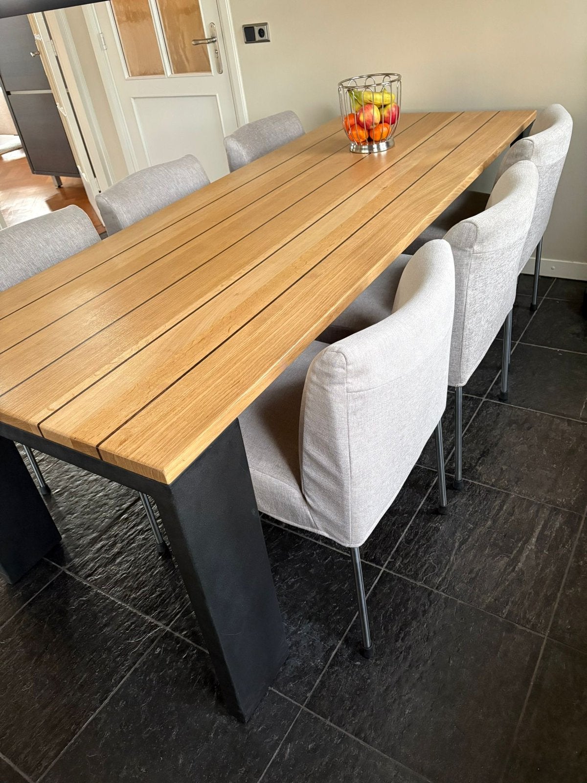 Harvink stoelen, Ophalen, Zo goed als nieuw, Rechthoekig, 50 tot 100 cm
