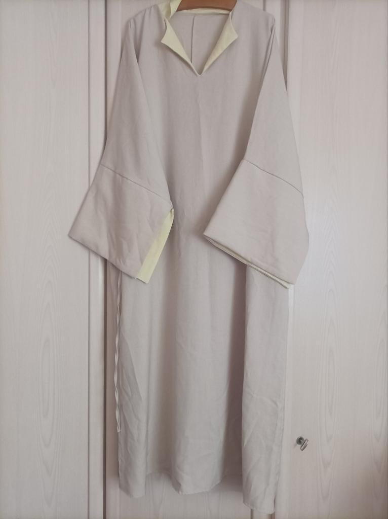 Abaya grote taille - So Look Paris, So Look Paris, Beige, Maat 46/48 (XL) of groter, Nieuw