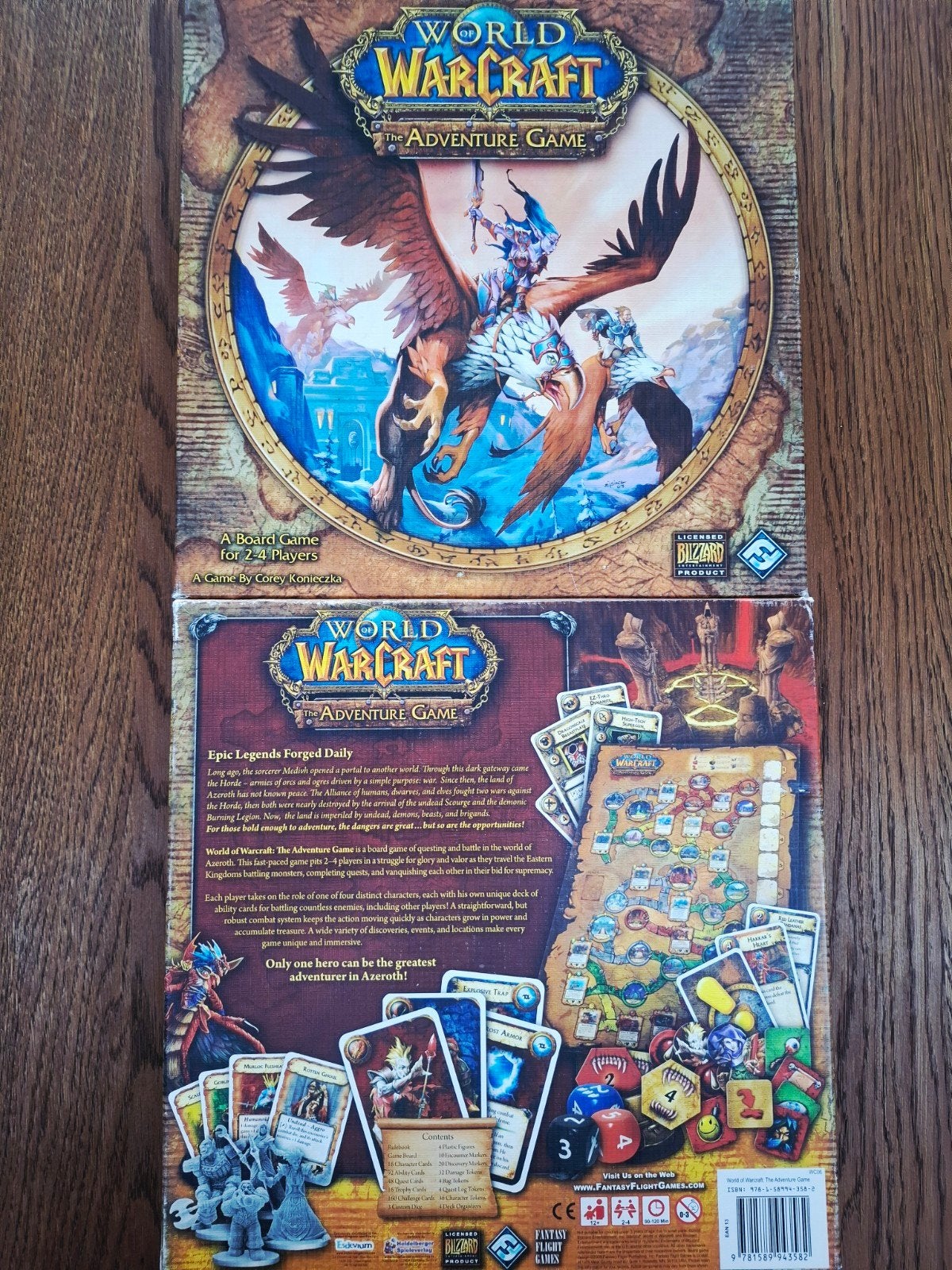 Bordspel World of Warcraft, Hobby en Vrije tijd, Gezelschapsspellen | Bordspellen, Een of twee spelers, Ophalen of Verzenden, Zo goed als nieuw
