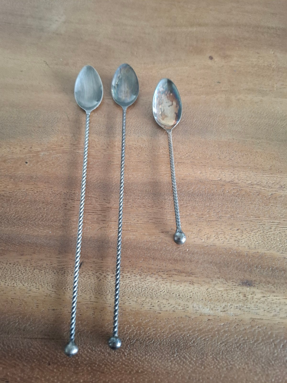 3 oude lepels van DE, Antiek en Kunst, Antiek | Bestek, Ophalen of Verzenden