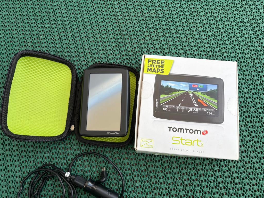TomTom Start 20 Europe  incl tasje/ lader, Ophalen, Gebruikt