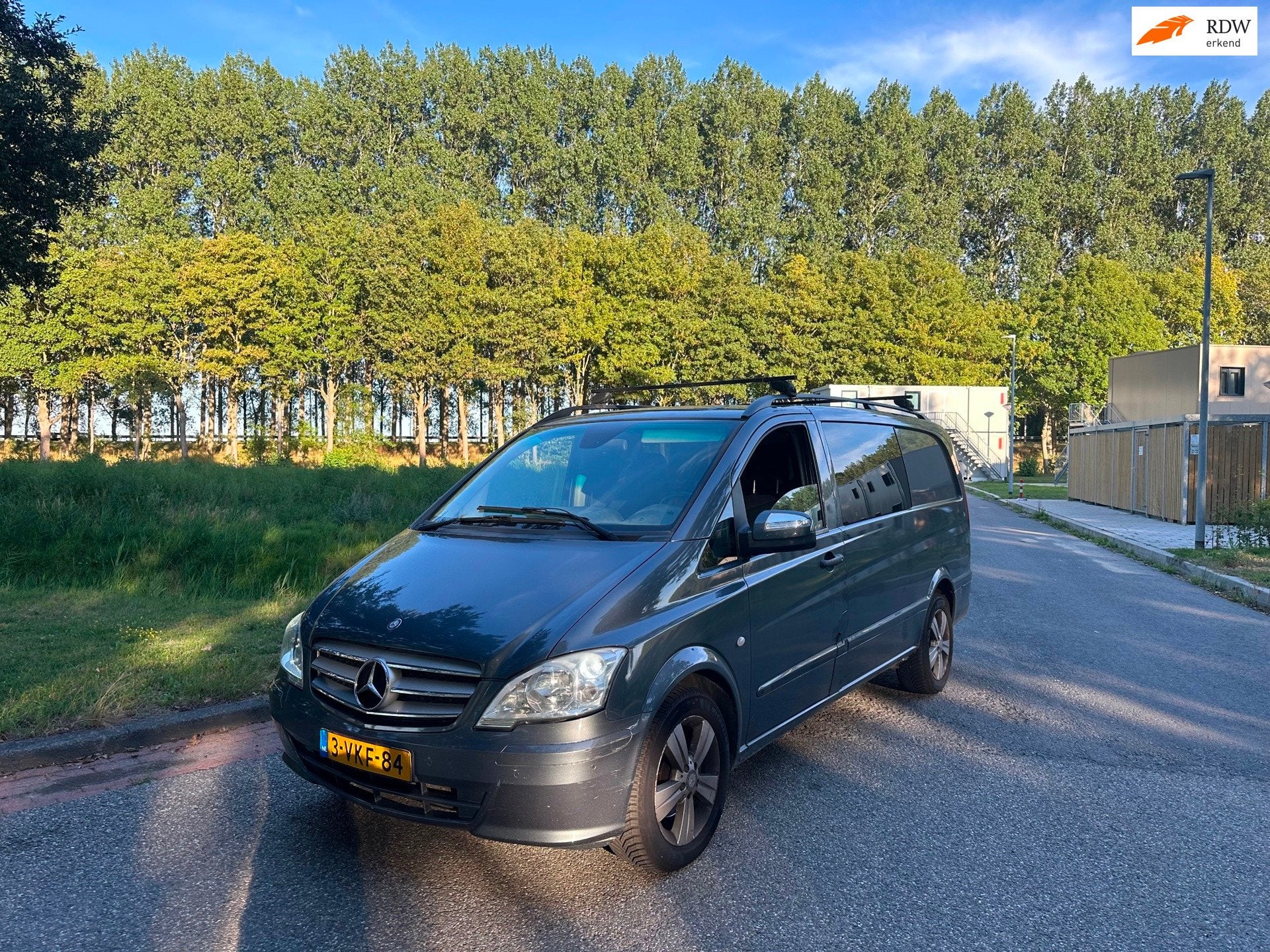 Mercedes-Benz Vito 122 CDI 320 Lang DC Luxe Airco Cruise Aut, Auto's, Automaat, Euro 5, Achterwielaandrijving, Gebruikt