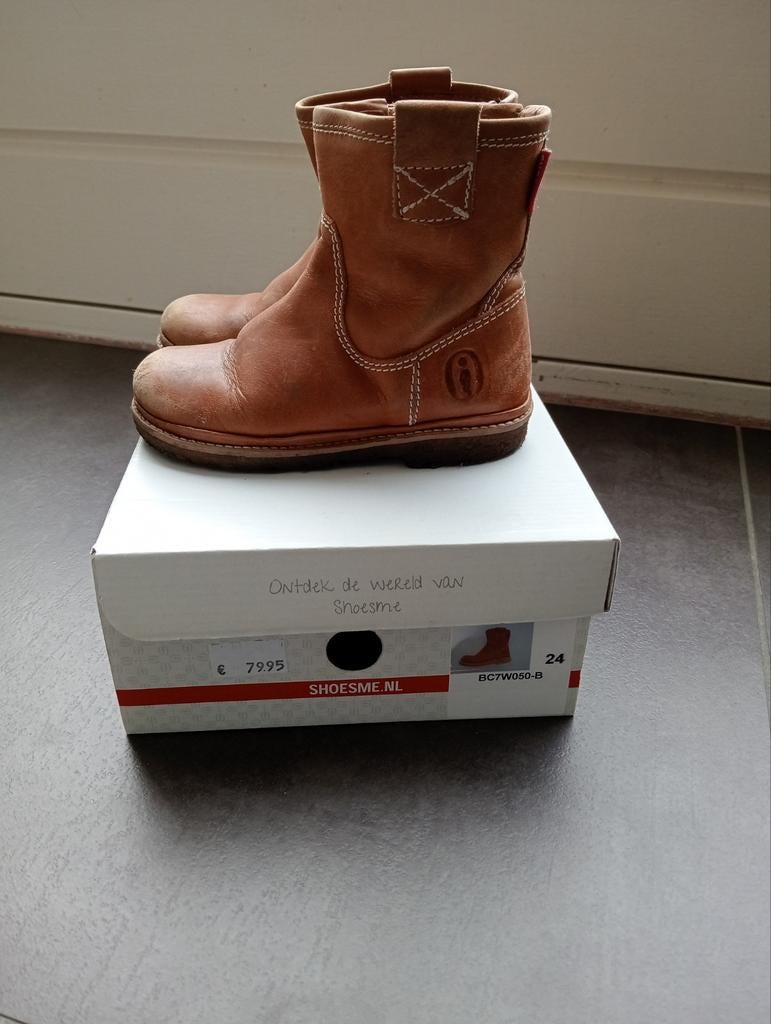 Bruine Shoesme laarzen maat 24, Kinderen en Baby's, Kinderkleding | Schoenen en Sokken, Ophalen of Verzenden