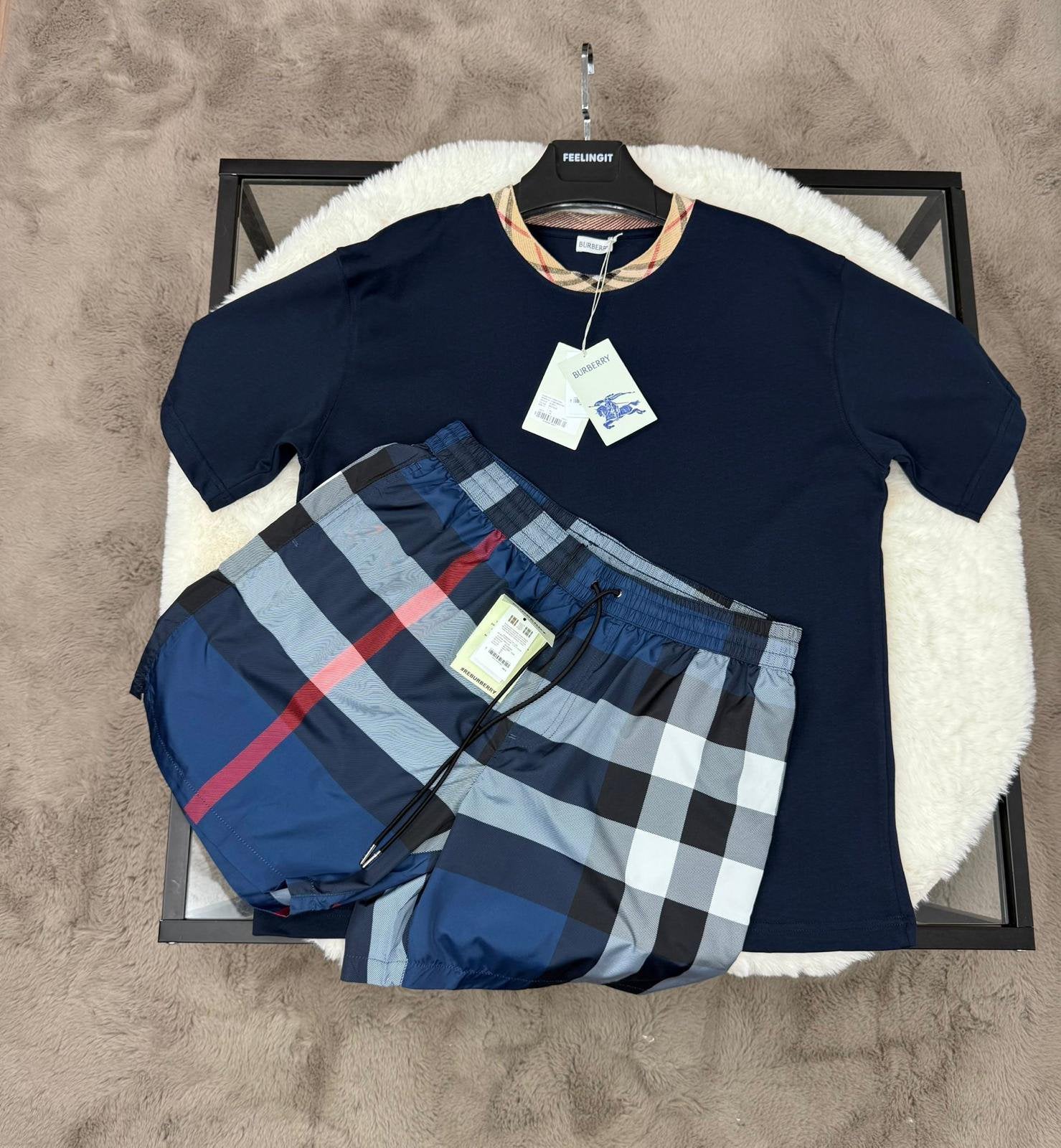 Burberry zomerset, Kleding | Heren, Ophalen of Verzenden, Zo goed als nieuw, Zwart