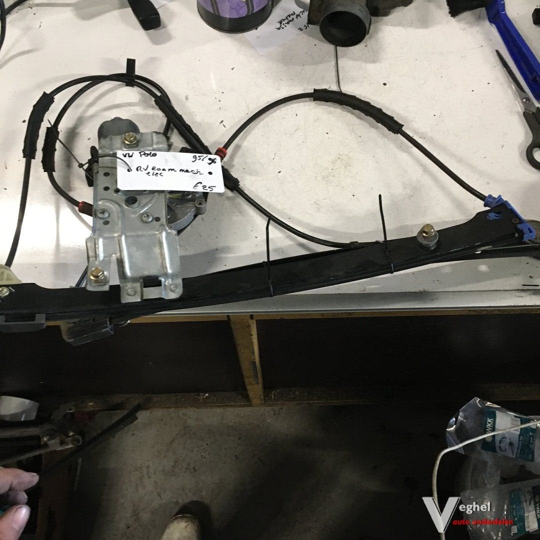 Vw Polo 1995 Elektr Raammechanisme Rechtsvoor, Auto-onderdelen, Gebruikt, -, -, Ophalen of Verzenden