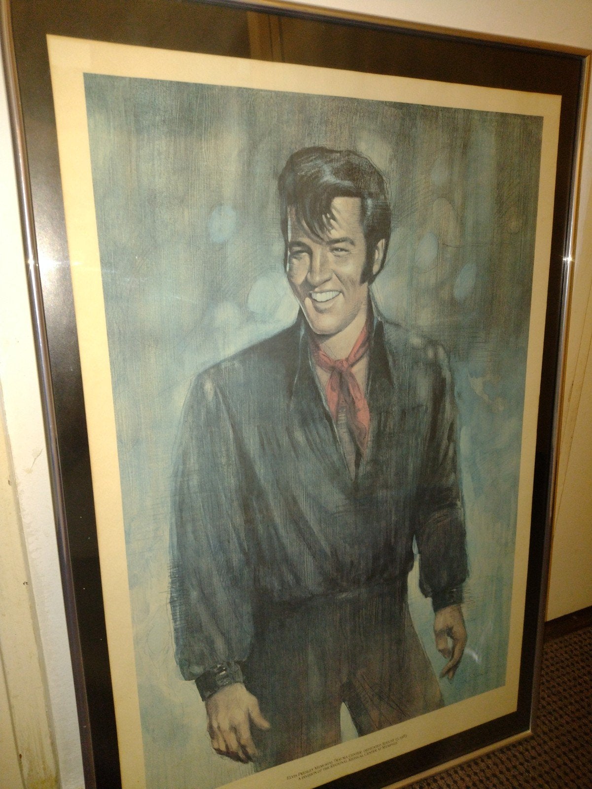 Elvis Presley pooster., Ophalen