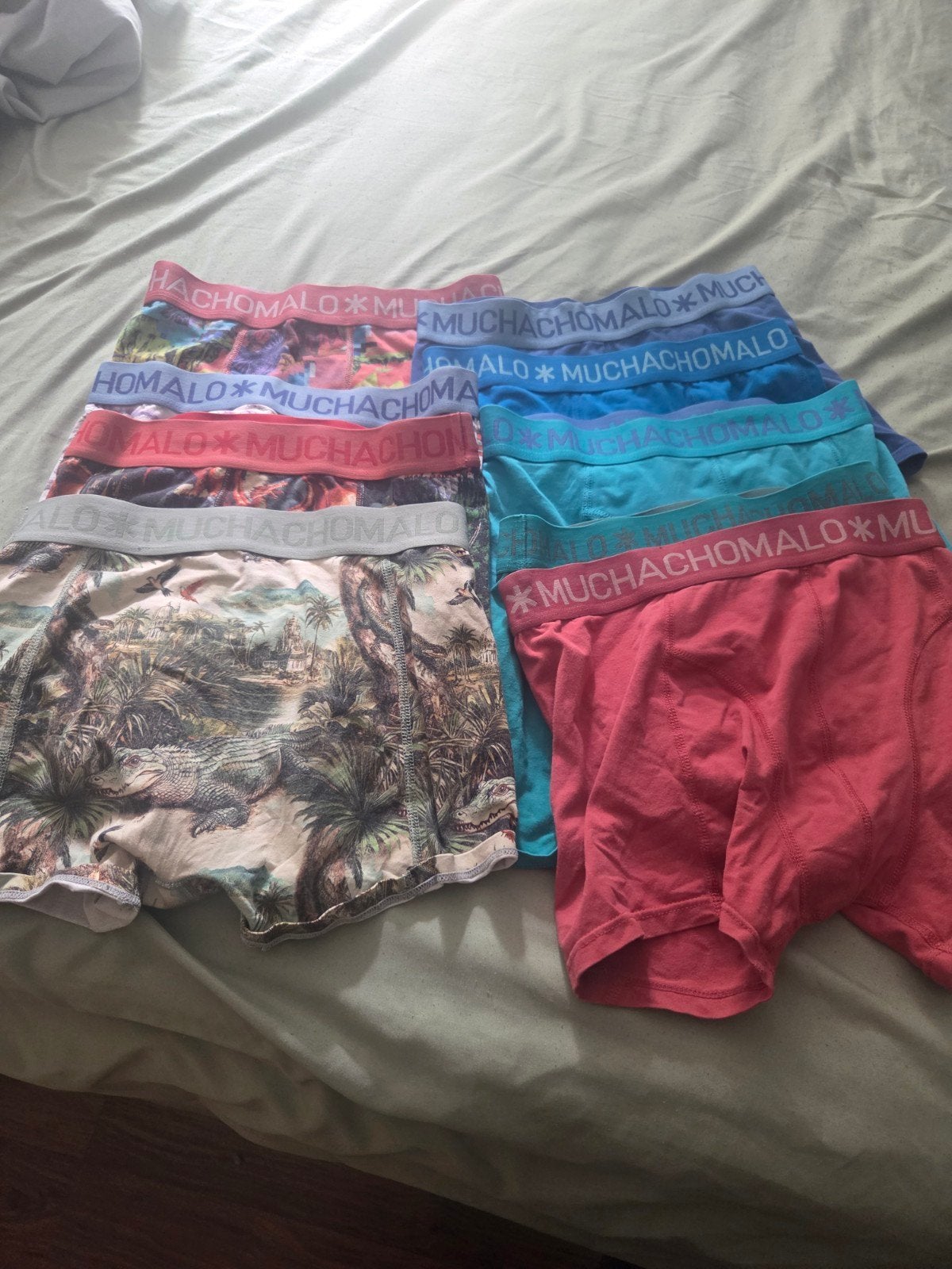 9x Muchachomalo boxers - diverse kleuren en prints, Ophalen of Verzenden, Meerkleurig, Muchachomalo, Boxer