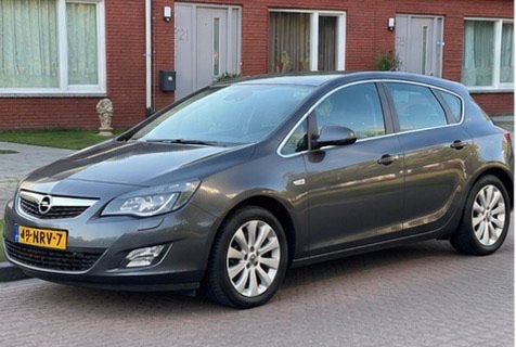 Opel Astra 1.4 Turbo 88KW 5D 2010 Grijs, Voorwielaandrijving, 680 kg, 4 cilinders, Handgeschakeld
