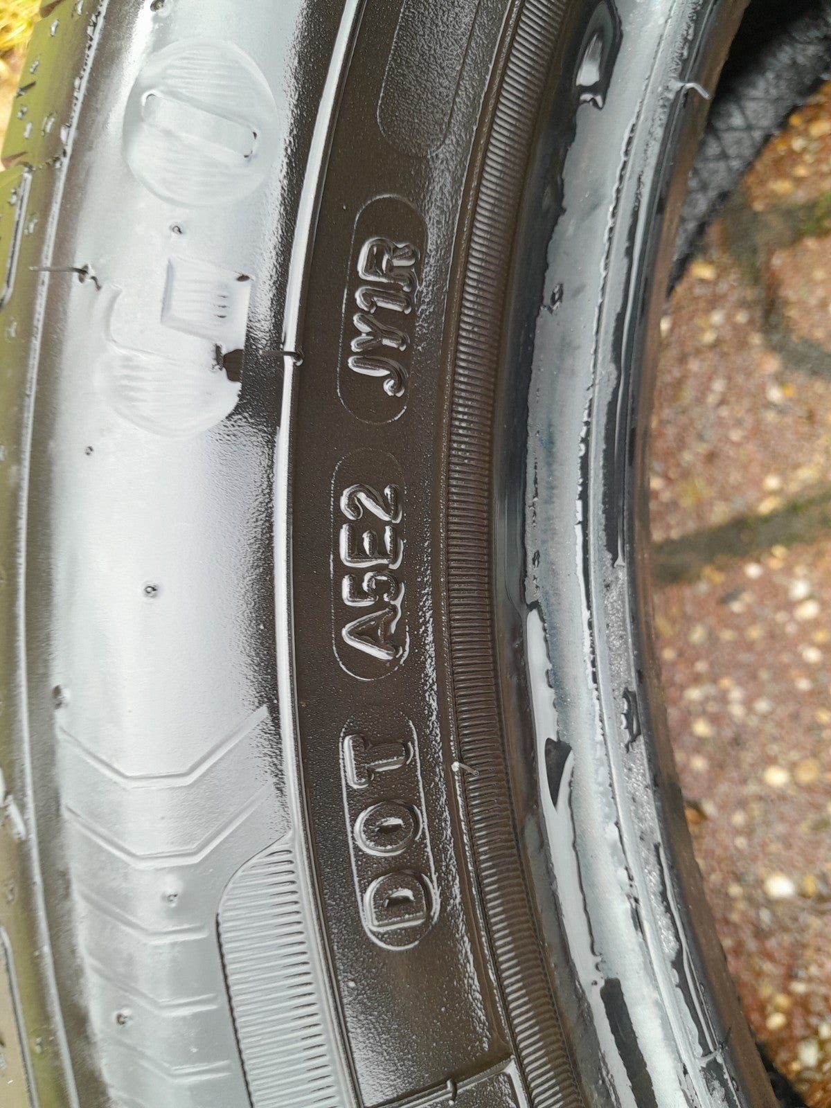 Autobanden goodyear, Ophalen