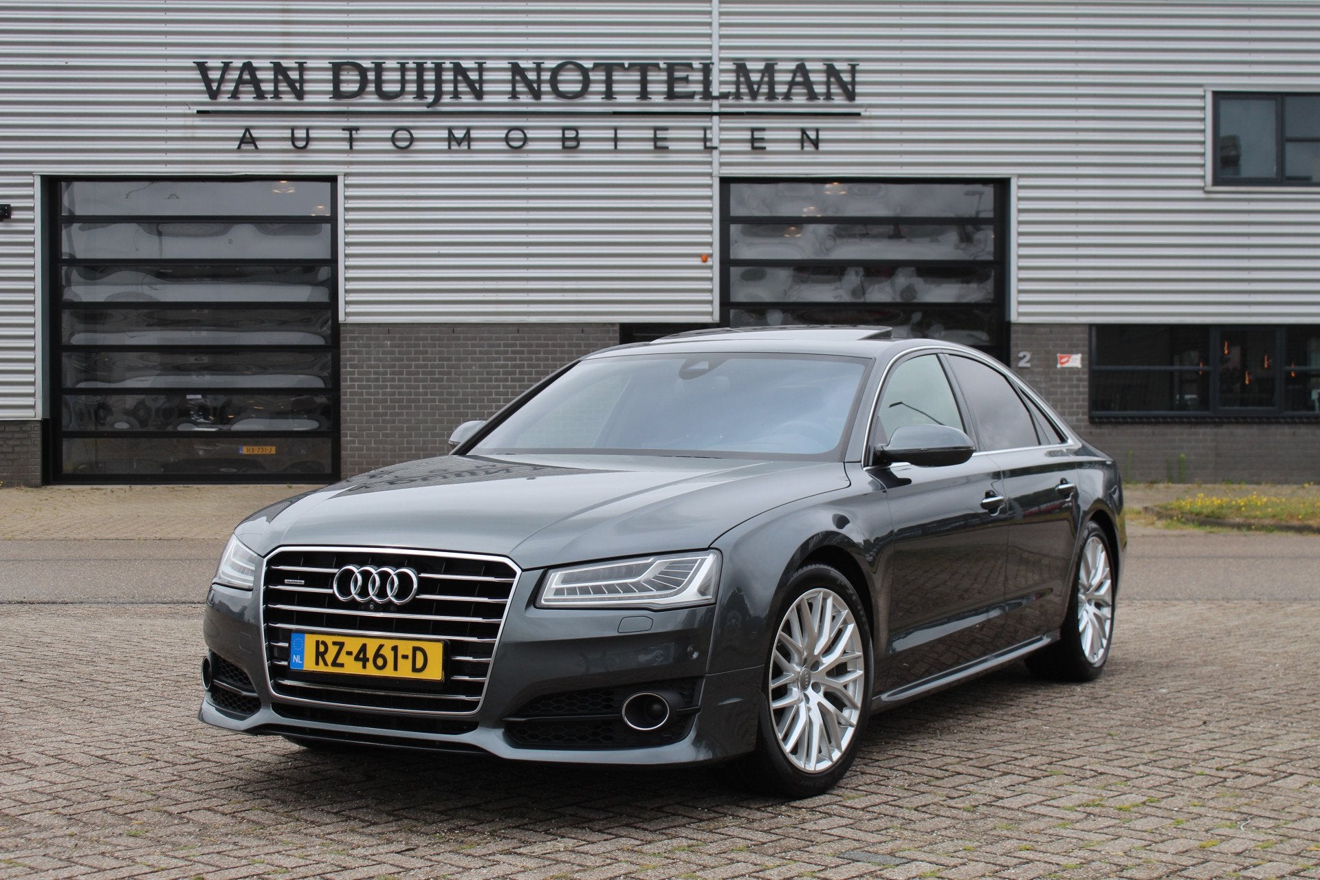 Audi A8 4.2 TDI Quattro Pro Line+ / S Line / Schuifdak / Key, Auto's, Audi, Automaat, Gebruikt, Bedrijf, Diesel