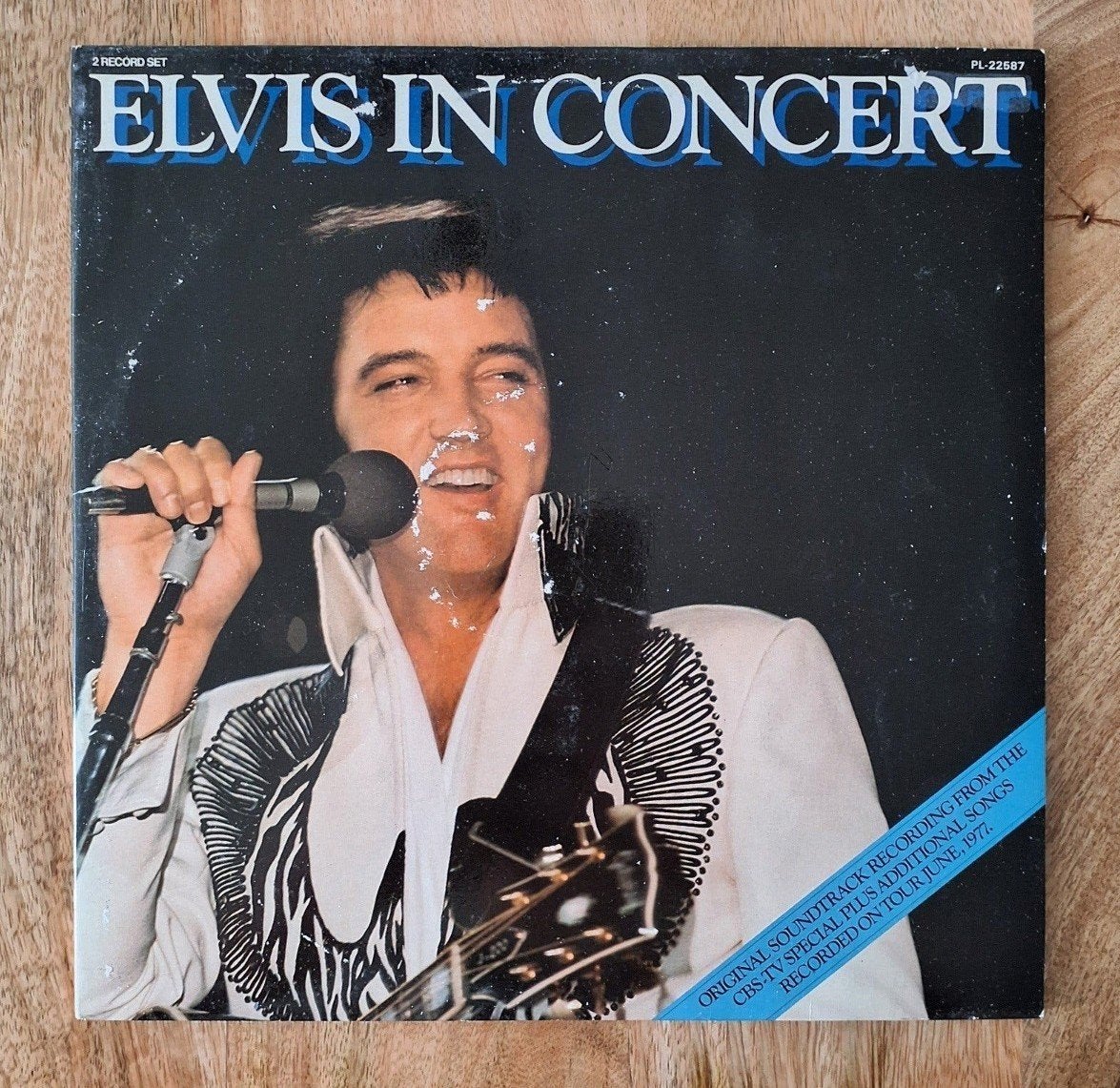 Elvis Presley Elvis in Concert (dubbel lp), Ophalen of Verzenden, Gebruikt, 12 inch, LP