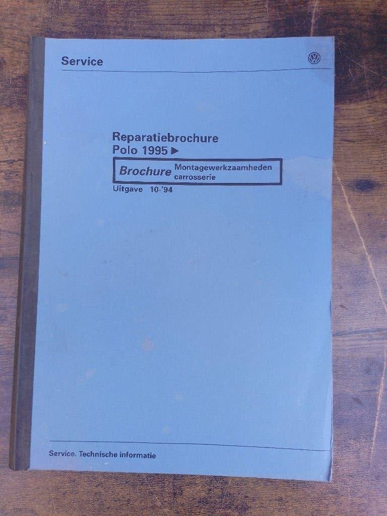 Volkswagen Polo 6N werkplaatsboek Carrosserie werkzaamheden, Verzenden, Gelezen, Volkswagen