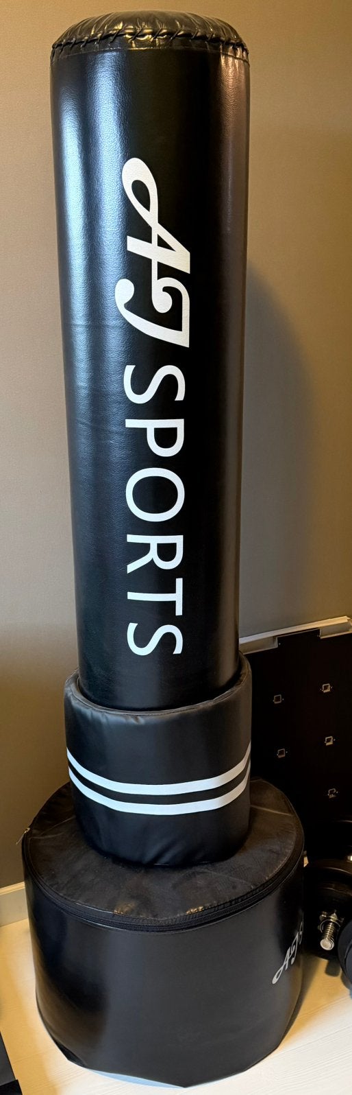 AJ Sports bokszak op paal. Incl. Voet, Sport en Fitness, Ophalen, Zo goed als nieuw, Bokszak