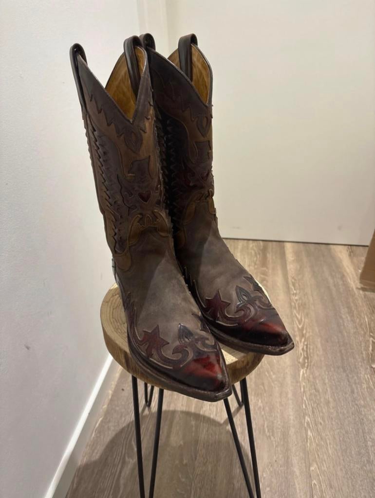 Sendra boots cowboylaarzen mt 43 bruin incl verzenden, Ophalen of Verzenden, Zo goed als nieuw, Bruin, Boots