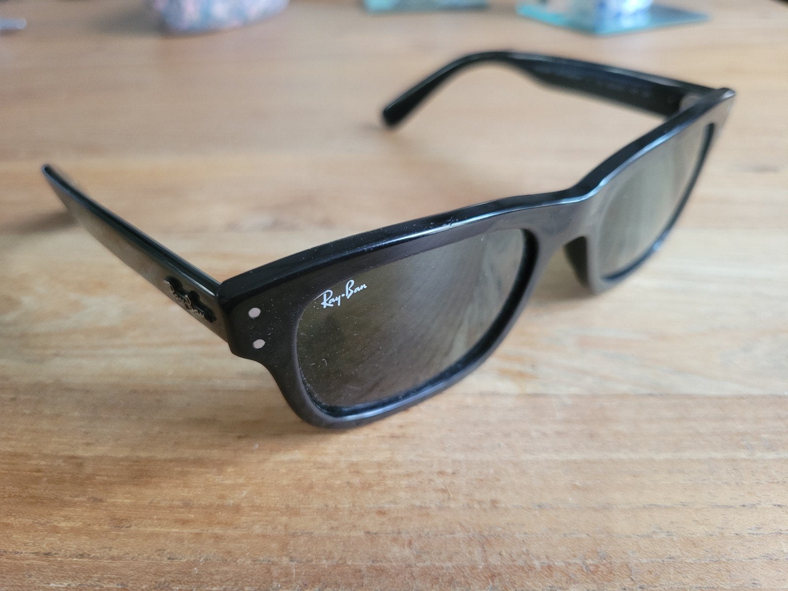 Ray-Ban Mr. Burbank Zonnebril Zwart - RB 2282, Gebruikt, Zonnebril, Zwart, Ophalen of Verzenden