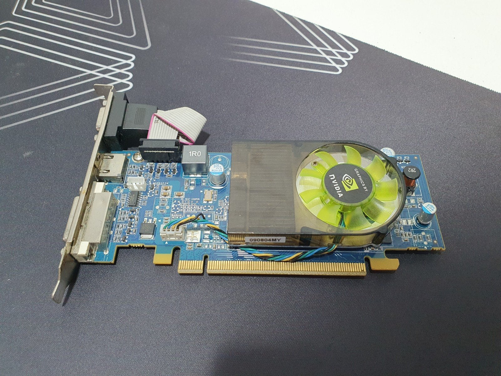 Nvidia GeForce GT120 1GB DDR2 Videokaart – Nieuwe Koelpasta, Computers en Software, Videokaarten, PCI-Express 2, ., HDMI, Refurbished