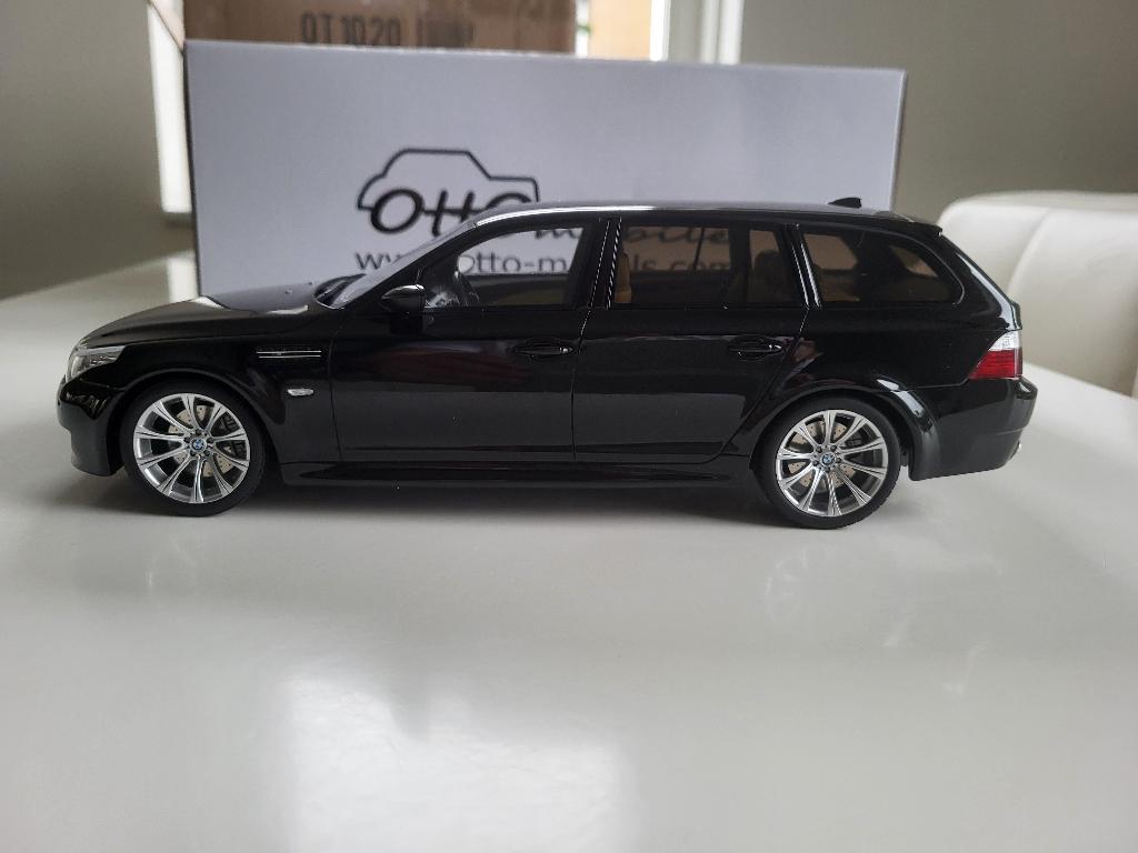 1:18 OttoMobile BMW M5 Touring (E61) #189/4000 Zwart, Hobby en Vrije tijd, Modelauto's | 1:18, OttOMobile, Auto, NVT, Ophalen of Verzenden