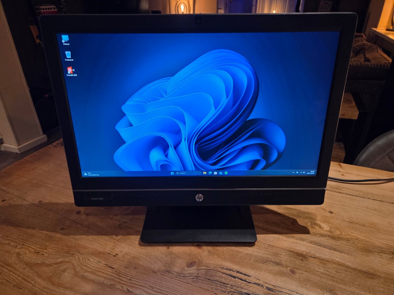HP EliteOne 800 G1 i5/8gb/120gb ssd/ mancave/keet pc, Ophalen, Gebruikt, 2 tot 3 Ghz, 8 GB