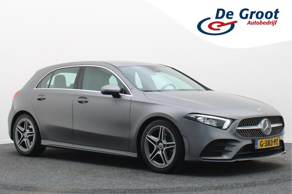 Mercedes-Benz A-Klasse 160 Business Solution AMG Camera, App, Voorwielaandrijving, Gebruikt, 4 cilinders, Origineel Nederlands