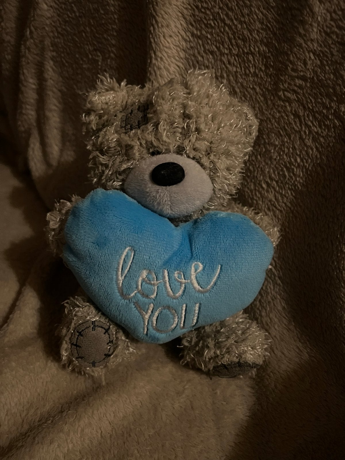 Teddy beer met 'Love You' hartje, Kinderen en Baby's, Speelgoed | Knuffels en Pluche, Ophalen, Overige merken, Overige karakters