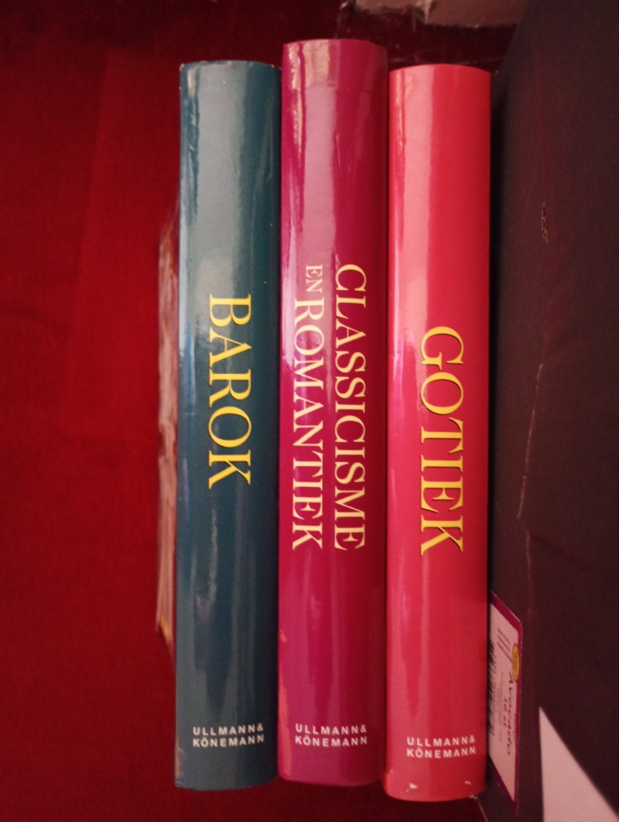 Kunst/Architectuur boeken: Gotiek, Barok, Classicisme & Roma, Ophalen, Zo goed als nieuw, Beeldhouwkunst, Ullmann & Könemann