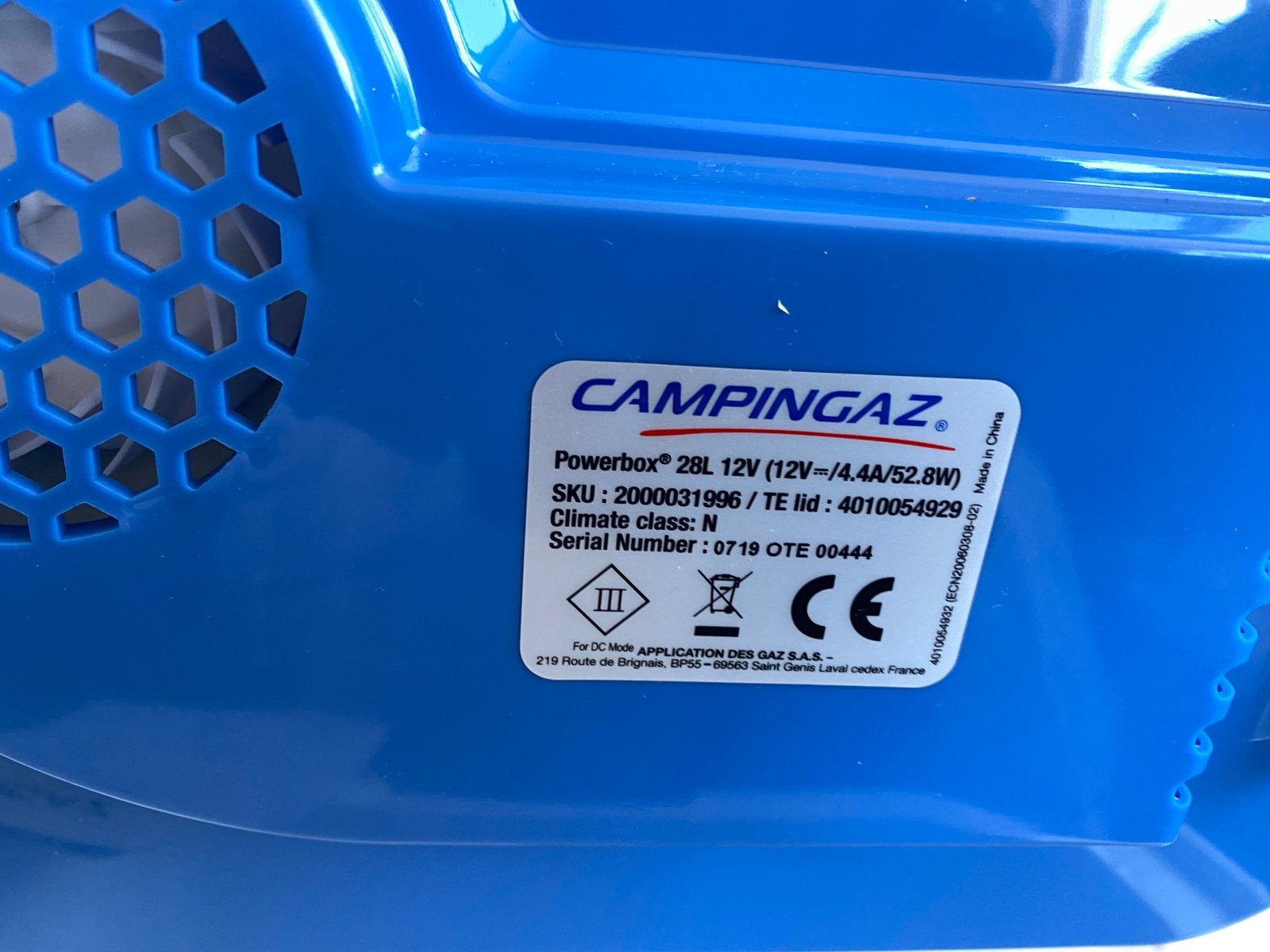 Koelbox Campingaz 23 liter, Ophalen, Zo goed als nieuw, Elektrisch