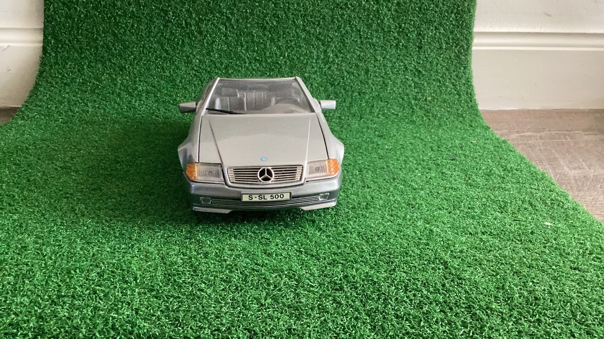 Merceders-benz 500 sl, Ophalen of Verzenden, Zo goed als nieuw, Auto, Bburago