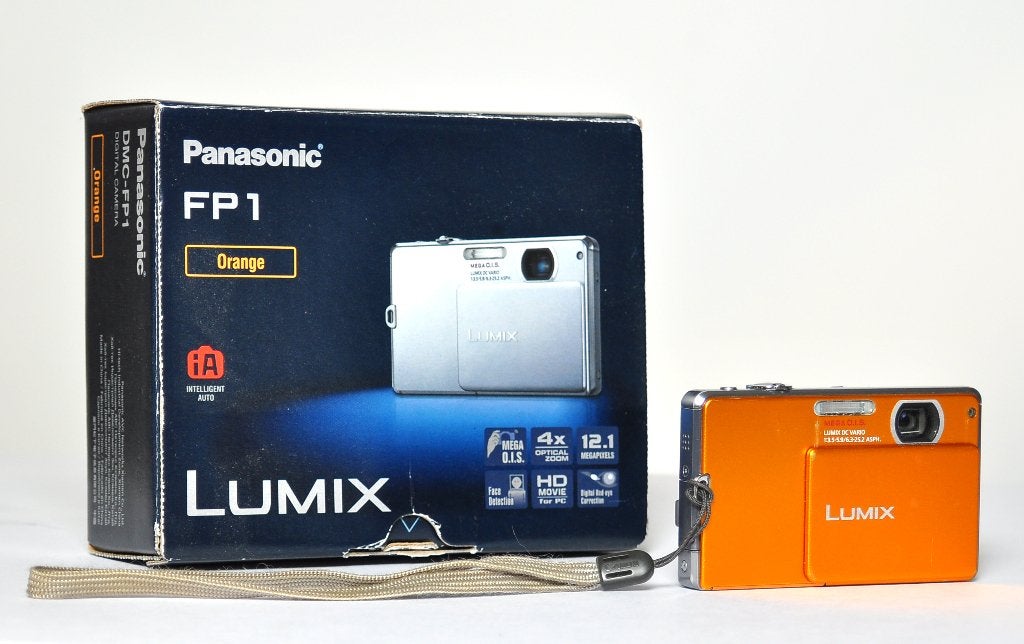 Panasonic  Lumix FP1 oranje, Panasonic, 12 megapixels, Ophalen of Verzenden, Zo goed als nieuw