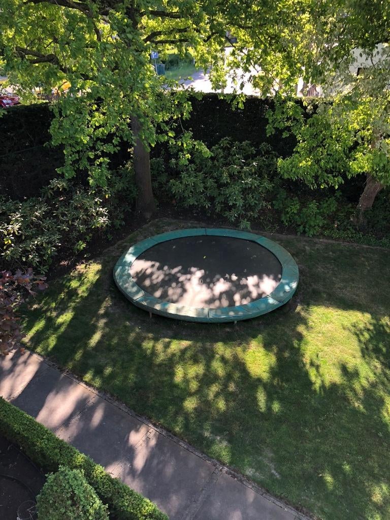 Trampoline 350 cm doorsnede, Ophalen, Gebruikt