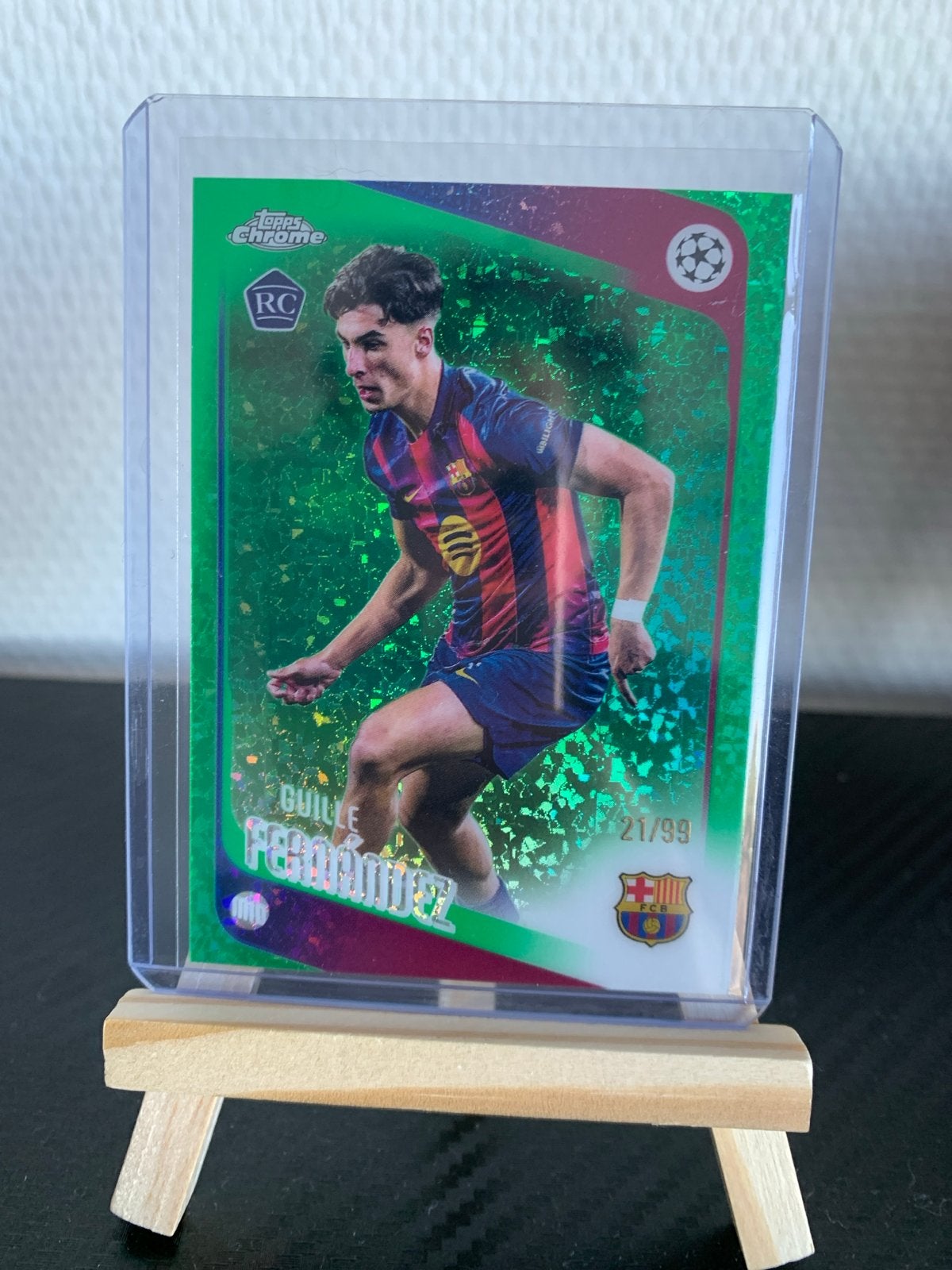 Guille Fernandez RC /99 Topps Chrome Voetbalkaart, Verzenden, Zo goed als nieuw, Buitenlandse clubs, Spelerskaart