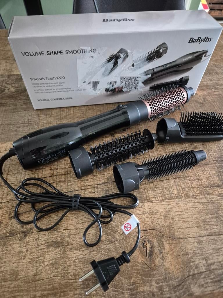 Babyliss Smooth Finish 1200, Sieraden, Tassen en Uiterlijk, Uiterlijk | Haarverzorging, Ophalen, Zo goed als nieuw, Krultang of Stijltang