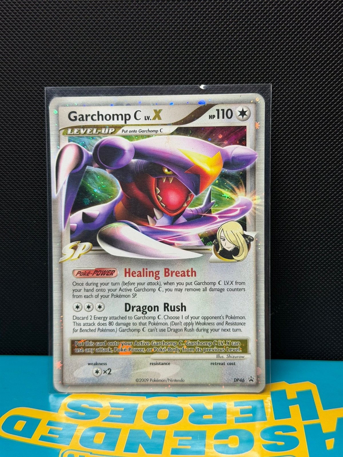 Garchomp LV.X (DPPR46) Pokémon Kaart GD/LP, Ophalen of Verzenden, Gebruikt, Losse kaart, Foil