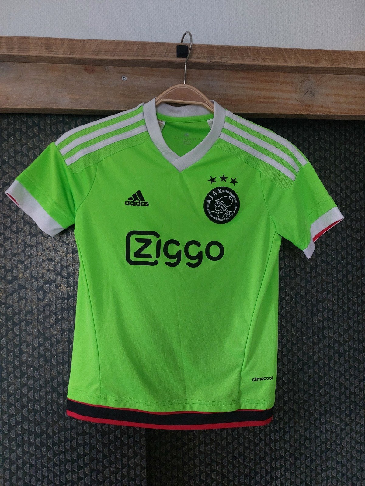 Adidas/ Ajax shirt 12 152, Kinderen en Baby's, Kinderkleding | Maat 152, Adidas, Gebruikt, Ophalen of Verzenden, Shirt of Longsleeve